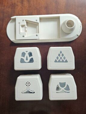 Martha Stewart Crafts Circle Edge Punch Starter Kit with 4 Edge Punches